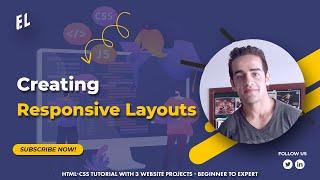 HTML-CSS Tutorial Lesson 88: Creating Responsive Layouts - Grid #28