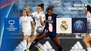 HONOURS EVEN | Real Madrid vs. PSG Highlights (UEFA Women's Champions League 2022-23)