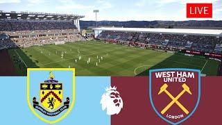 Burnley vs West Ham United Premier League eFootball 2021