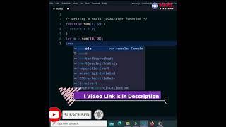 How to Compile JavaScript in Visual Studio Code | Execute JavaScript in VSCODE #shorts