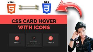 Project - 1 |  Card hover effects using html and css for Practice | Web Devlopment Projects