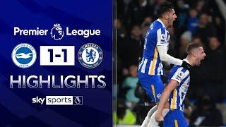 Webster’s bullet header grabs Brighton point! | Brighton 1-1 Chelsea | Premier League Highlights