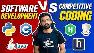 Competitive Coding Vs Software Development | ALL College students must watch!