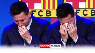 Tearful Messi bids farewell to Barcelona, says PSG deal not done