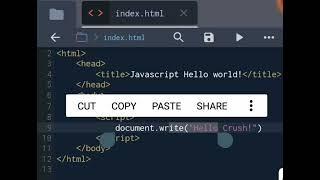 Hello World in Javascript | Hello World  Program | document.write |Tagalog