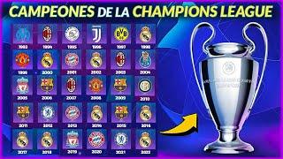 ???? Todos los CAMPEONES de la CHAMPIONS LEAGUE (1993-2022) ???? 2ª Parte