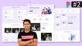 Create Professional Website using FIGMA in Hindi | P-2