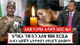 Ethiopia: ሰበር | እግዚኦ 106 ንፁኋን ተረሸኑ | ቤቶችም ተቃ.ጥሏል | ሱዳን አወጀች አሻፈረኝ አለች | Abel Birhanu