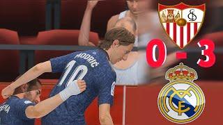 FIFA 22 Rivalry Match Highlights | Sevilla FC vs Real Madrid : 0-3 PC Gameplay