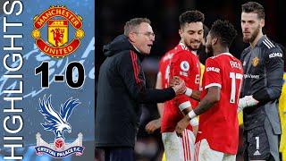 Man United vs Crystal  1-0 Palace Premier League Highlights All Goals Matchday