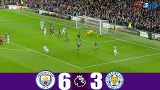 Manchester City vs Leicester City 6-3 | Premier League -2021/22 |Highlights