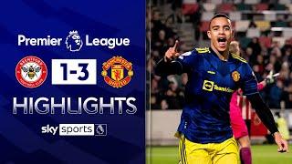 Greenwood and Rashford score in BIG win ???? | Brentford 1-3 Manchester United | EPL Highlights