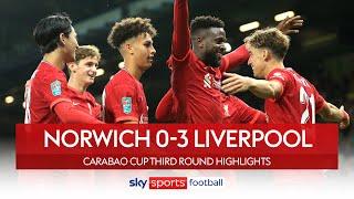 Minamino hits brace & Origi scores ⭐ | Norwich 0-3 Liverpool | League Cup Highlights