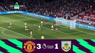 Manchester United vs Burnley 3-1 | Premier League 2021/22 | Highlights