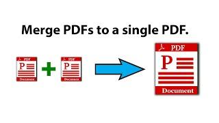 How to merge multiple pdf files into one pdf file