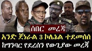 ???? ሰበር ዜና ጀነራሎቹ በድሮን ተመቱ Zehabesha ዘሐበሻ original #Zehabesha Media Addis Tribun Ethiopian News Toda