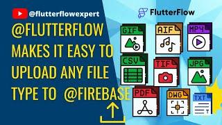 @FlutterFlow makes it easy to upload any file type to @Firebase