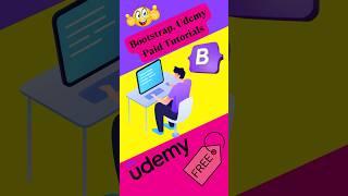 Bootstrap Udemy Paid Tutorials | Bootstrap Tutorial For Beginners #bootstraptutorial #udemy