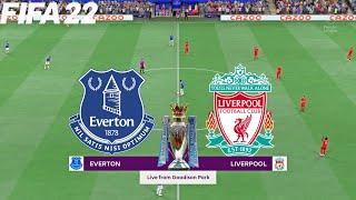 FIFA 22 | Everton vs Liverpool - 2021/22 Premier League - Full Match & Gameplay