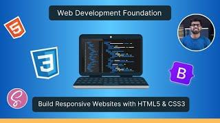 Web Development Foundation: Learn Building Responsive Websites with 6 Projects