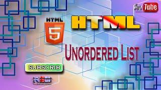 Unordered list With Practical || #KSD Center , #Unordered list tag in html .