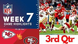 Kansas City Chiefs vs. San Francisco 49ers Full Highlights 3rd QTR | NFL Week 7, 2022