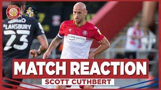 Ex-Luton Captain Scott Cuthbert Reacts to Knocking Old Team Out! ???? Post Match Reaction