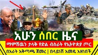 ሰበር - ማምሻዉን ታላቅ ብስራት የኢትዮጵያ ጦር በአራት አቅጣጫ ተዐምር ሰራ | በላይነሽ አመዴ በጁንታው ላይ እሳት ስታዘንብ| zena | Abel Birhanu