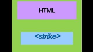 strike tag in html || strike tag example || strike tag || html tutorial