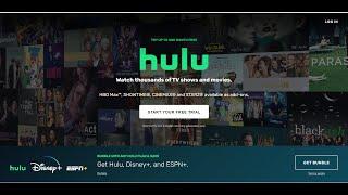 Build a HULU Video Streaming Website Landing Page UI Clone Using HTML5 & CSS3