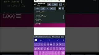 How to make your mobile navbar easy using CSS #css #javaScript #bootstrap #tailwindcss #html #learn