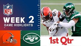 New York Jets vs Cleveland Browns Full Highlights 1st QTR | NFL Week 2, 2022