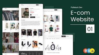 Part 1 - How to make an e-commerce website with HTML, CSS and JS