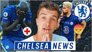 CHELSEA FC NEWS | LUKAKU INJURY SCARE for Chelsea vs Aston Villa | JORGINHO AGENT IS AT IT AGAIN...