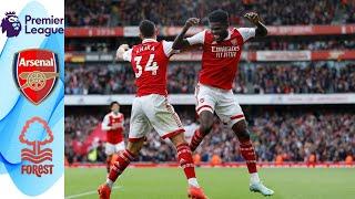 Arsenal vs Nottingham Forest 5-0 Highlights | Premier League - 2022