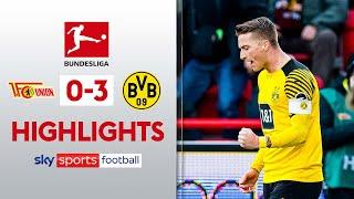 Dortmund close in on Bayern Munich  | Union Berlin 0-3 Borussia Dortmund | Bundesliga Highlights