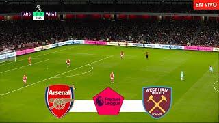 Arsenal vs West Ham EN VIVO - Premier League - Resumen del partido completo - Gameplay