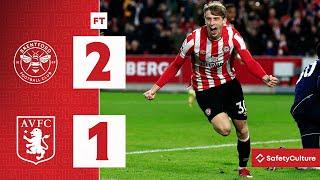 ROERSLEV STRIKES LATE TO DEFEAT VILLA | Brentford 2 Aston Villa 1 | Premier League