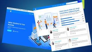 Business Web site Creating Bootstrap & CSS #css #html #javascript #bootstrap
