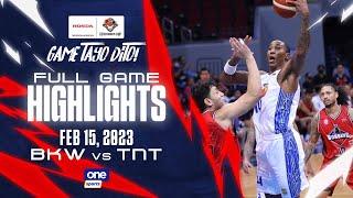 TNT vs. Blackwater highlights | Honda S47 PBA Governors' Cup - Feb. 15, 2023