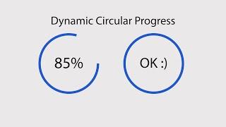 How To Make Circular Progress Bar Using HTML CSS JavaScript