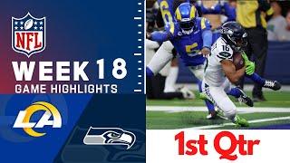 Los Angeles Rams vs. Seattle Seahawks Full Highlights 1st QTR | NFL Week 18, 2022