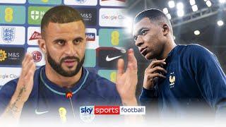 "I'm NOT going to roll out red carpet for Mbappe!" ???? | Kyle Walker REACTS to Mbappe questions