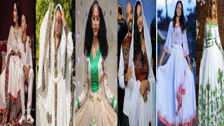 #ethiopian traditional clothes #best habesha kemise #newdesing #newstayl #2022 #fashion