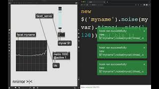 Facet v0.3.0: JavaScript-based live coding for Max in the browser