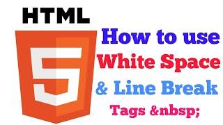 HTML tutorial for beginners | White Space and Line Break Tags