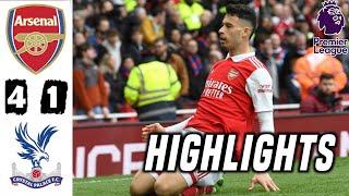 Highlights: Arsenal 4 - 1 Crystal Palace | Premier League 2023