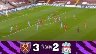 West Ham vs Liverpool 3-2 | Premier League 2021/22 | Match Highlights