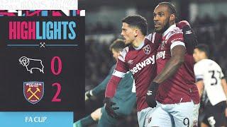 Derby County 0-2 West Ham | Hammers Head Into FA Cup Fifth Round | FA Cup Highlights