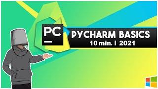 PyCharm Tutorial | Introduction to PyCharm | Basics in 10 Minutes